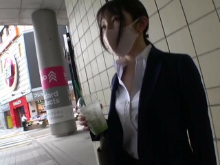 Japanese Amateur Office Lady's Fiery Love Nest with Suit Guy's Dick