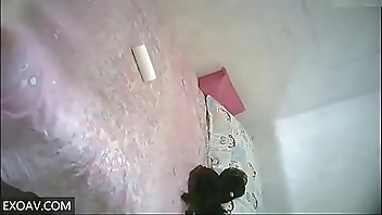 Ren Ge, roadside hair salon, gun room, sex in drop out part-time job, tender girl who has not fully developed genitals, Mandarin dialogue