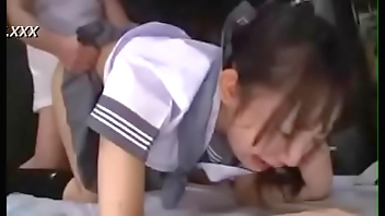Japanese In Uniform Screams In While Being Nailed Hard