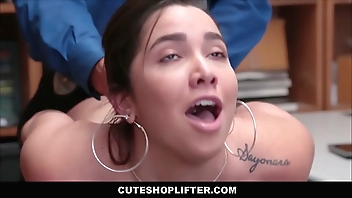 CuteShoplifter - Sexy Big Tits And Ass Teen Shoplifter Karlee Grey Caught Stealing Stripper Clothes Fucked By Security