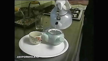 Japanese step Mother step daughter step son threesome fuck