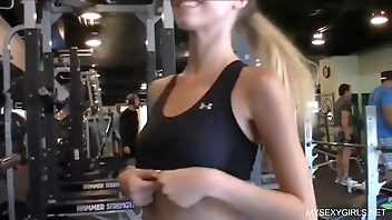 Feeling frisky at the gym