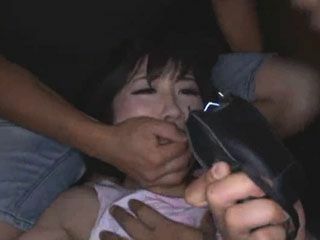Nippon slut gets pounded by hordes of hard men in XXX action