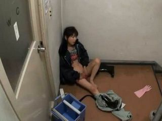 Fucking the Cleaning Lady in the Stairwell - Nippon Porn Seduction