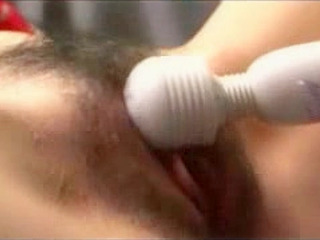 Fucking Nipponese babe with hairy snatch masturbating for hot sex.