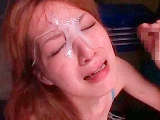 Rubbing Her Nipples While Watching as She Gets Pounded by Two Horny Men in Tokyo