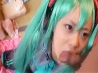 Japanese princess with hair down there fingering herself and riding dick like a pro!