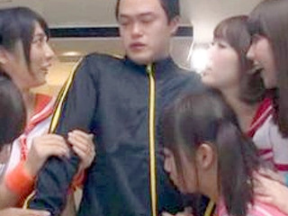 Get Fucked by Nippon Cheerleaders in Shinobi School's XXX Playtime