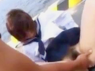 Japanese Couple's Public Fucking Bliss